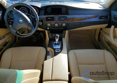 2008 BMW 528 I z USA, uszkodzony, nr VIN WBANU53548C111513